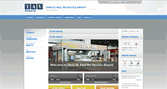 Desktop Screenshot of ohd.airports.com.mk