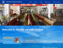 Tablet Screenshot of airports.vu